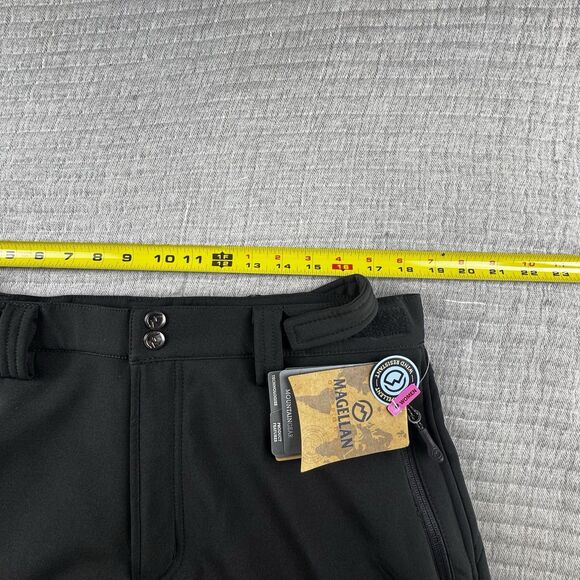 NWT Magellan Mountaingear Pants Women L Gaiter Hiking Gorpcore Black Fishing - Picture 3 of 11